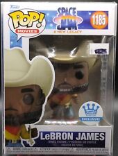 Funko Pop Movies LeBron James Cowboy SPACE JAM Exclusive Vinyl Figure 1185 NIB picture