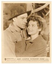 Gary Cooper + Joan Leslie in Sergeant York (1941) WARNER BROS ORIGINAL Photo 381 picture