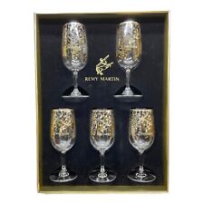 Baccarat×REMY MARTIN 5P glass set gold color w/box picture