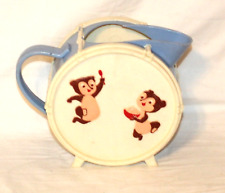 Post Sugar Crisp VTG 1950's Milk Pitcher Premium Drum Plastic Adorable picture