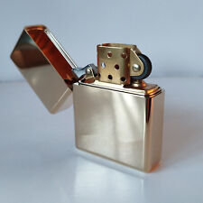Zorro 912 Polished Brass Lighter - 150g Case & Heavy Duty Hinge picture