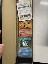Pokemon Japanese Classic Collection Factory Sealed Decks x3 with Box #lot01 picture