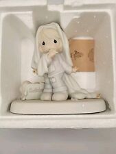Precious Moments JUNE Miniature Monthly Figurine 1989 Enesco Brand Used With Box picture