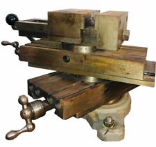 Vintage South Bend Machinist XY table 2 Dimensional Axis Sine Vise CNC Mill Shop picture