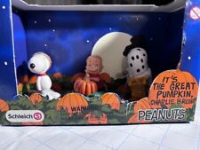 NEW Peanuts Halloween It's The Great Pumpkin Charlie Brown Figure Set  picture