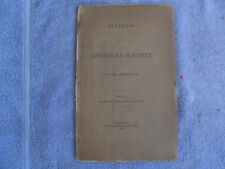 Bulletin of the Chemical Society of Washington Vol. 1 1884 picture