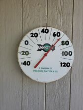 Vintage Jumbo Dial ACCO SEED THERMOMETER, Metal 18 Inch picture