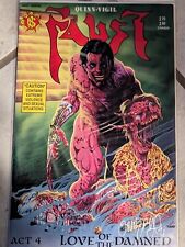 Faust Love of the Damned Act 4. NM Autographed See Pics. Comic Rare Vigil Quinn picture