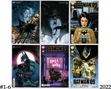 BATMAN '89 #1-6 COMPLETE SET (2022)-MIXED COVERS-BURTON/KEATON UNIVERSE-DC- FINE picture