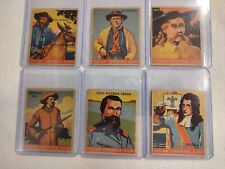 1933 Goudey Indian Gum  Card Lot Of 6 Cards Numbers 51,54,59,60,62 64 Two B Bill picture