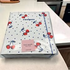 Kate Spade Vintage Cherries Recipe Book picture