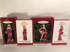 LOT OF 4 Hallmark MARILYN MONROE Ornaments New In Boxes picture