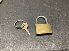 Vintage Triumph Pad lock with 1 key  work picture