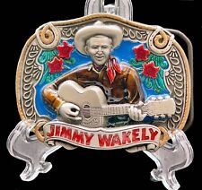 Jimmy Wakely American Actor Songwriter Country Western Cowboy Singer Belt Buckle picture