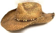 Bud Light Cowboy Straw Hat Beer One Size Adult picture
