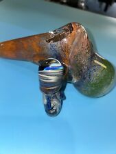 Heady High End Glass Water Pipe Bubbler Hammer Spoon American Made USA picture