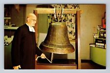 Santa Fe NM-New Mexico, Oldest Bell in U.S.A San Miguel Mission Vintage Postcard picture