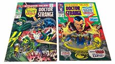 Strange Tales #155 #156 (Marvel 1966) ~ (LOT OF 2)~ Nick Fury ~ Dr Strange✨ picture