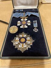 Brazil Republic Military Order Of Aeronautical Merit Grand Set (star,cross) Box picture