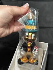 NEW SEALED Christopher Radko DISNEY Jiminy Cricket LTD ED Glass Ornament in Box picture