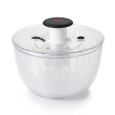 OXO Softworks Salad Spinner and Fruit Washer, 6.7 Quart, Clear picture
