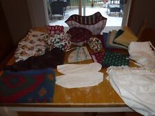 LONGABERGER MISC LOT OF 20 ITEMS TABLE RUNNER, NAPKINS SET OF 6 , GRIPPERS picture