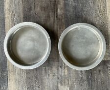 2 Rema Vintage Aluminum Insulated Air Bake Round Cake Baking Pans 9 x 1-3/4 USA picture