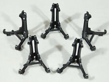 Easel Display Stand Lot of FIVE Mini Size Plastic Folding Black Color picture