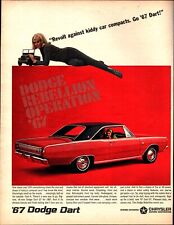 1967 Dodge Dart Print Ad. 