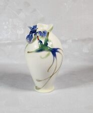 Franz Long Tail Hummingbird Vase Porcelain FZ00246 RARE picture