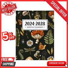 2024-2028 Monthly Planner: 5 years from January 2024 through December 2028 new picture
