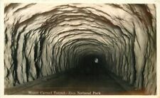 Utah Zion Tunnel Mount Carmel Union Pacific 1940s RPPC Photo Postcard 22-5301 picture