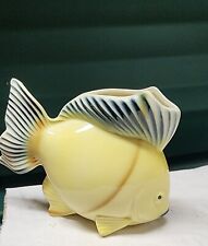 Vintage Royal Copley Fish Planter, Figural Fish Vase, Tropical, W Copley Sticker picture