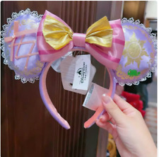 Authentic 2024 Shanghai Disneyland Princess Tangled Rapunzel Minne Ears Headband picture