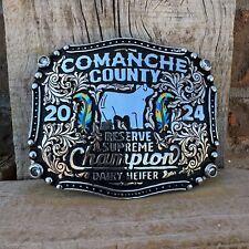 Trophy Grand Champion FFA Engraved Belt Buckle Champion picture