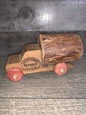 Vintage California Endangered Redwood Tree Logger Toy Truck 6