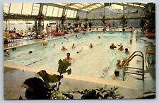 Postcard Chalfonte Haddon Hall Hotel Pool Atlantic City New Jersey NJ Unposted picture