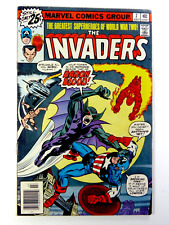 Marvel INVADERS (1976) #7 KEY NEW UNION+BARON BLOOD VG/FN (5.0) Ships FREE picture