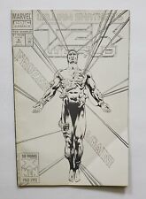 William Shatner’s TEK WORLD #9 May 1993 Sketch Cover Marvel Comics picture