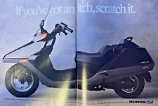 Magazine Advertisement 1987 Honda Helix Scooter picture