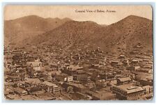 c1940's General View Of Bisbee Houses Scene Arizona AZ Unposted Vintage Postcard picture