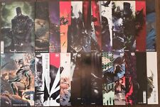 Batman REBIRTH 2016 51-74 NM CARDSTOCK VARIANT COMPLETE SET LOT Knightmares picture