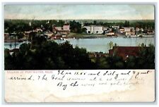 1906 Scenic View Village Of Pentwater Michigan MI Posted Antique Postcard picture