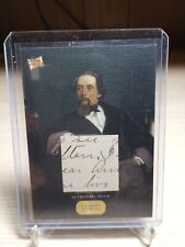 Charles Dickens Handwritten Relic Card 2023 Pieces Of The Past #CD2 (b) picture