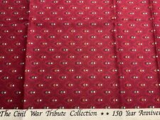 Cotton Fabric 1800s Civil War Repro Judie Rothermel CIVIL WAR TRIBUTE Marcus FQ picture