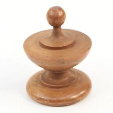 Wooden Clock Finial 2-5/8 inches Vintage - NE188 picture