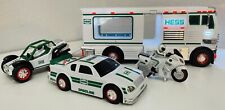 Hess 2018 Toy RV With Motorbike and ATV & Race Car No Box Excellent Condition picture