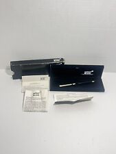 Montblanc 8130 Noblesse Black lacquer Fountain Pen nib 18K 750 Gold B Preowned picture