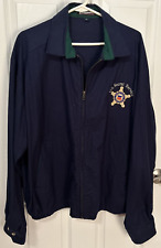 Vintage King Louie United States Secret Service USSS Embroidered Coat Jacket XL picture