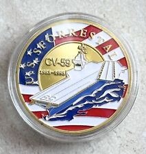 US NAVY USS FORRESTAL CV-59 Challenge Coin picture